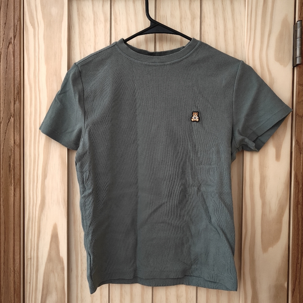 Teddy Fresh Ribbed Cropped Tee